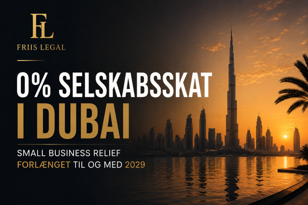 Selskabsskat i Dubai