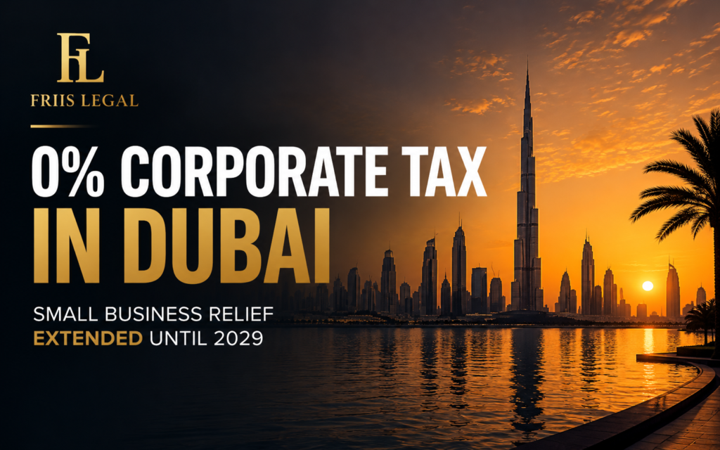 Corporate tax in Dubai
